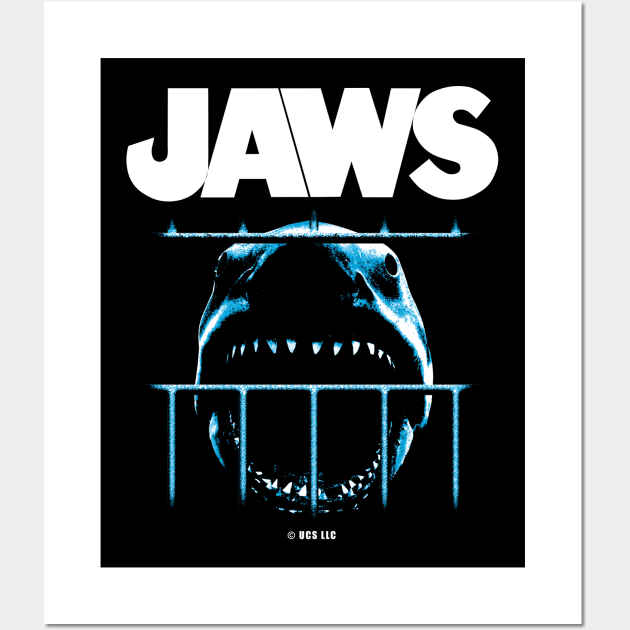 Jaws movie Wall Art by TMBTM